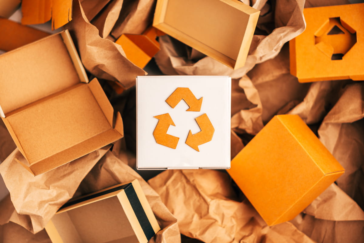 Why is it important to recycle cardboard packaging?